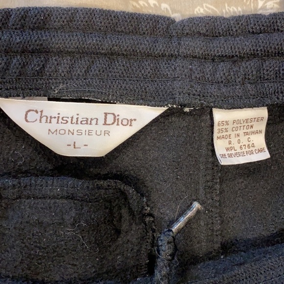 Christian Dior Vtg Jogger Sweatpants - Picture 13 of 14